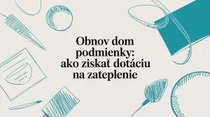 Obnov dom - dotácie na zateplenie