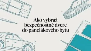 Bezpečnostné dvere do panelákového bytu