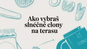 Slnečné clony na terasu